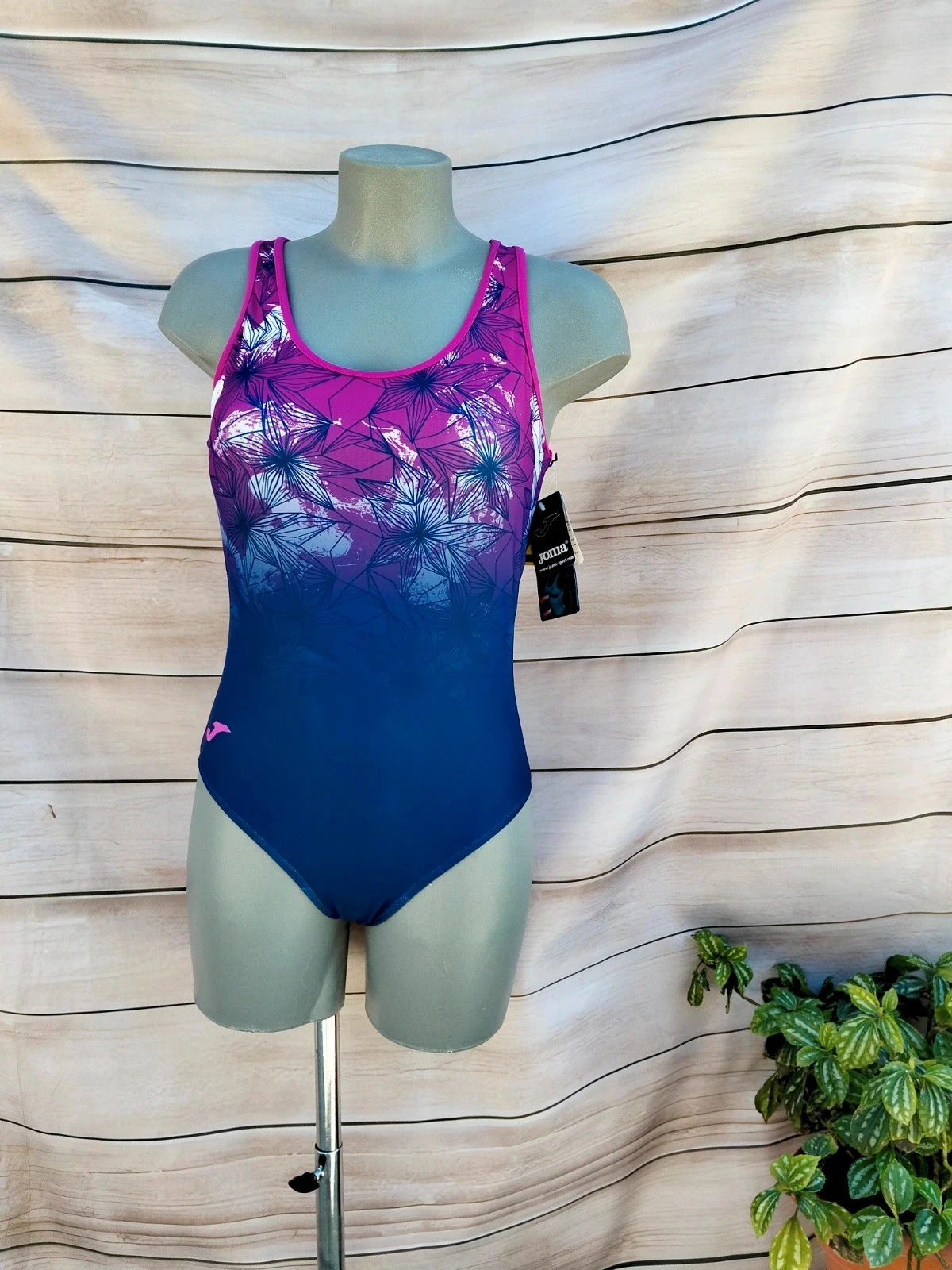 Bañador deportivo Joma mujer  Estampado floral – Talla S 💜